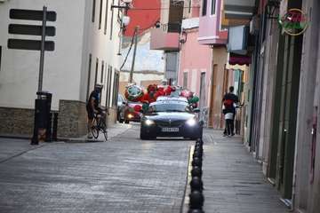 La caravana de Papá Noel inunda Telde de magia y alegría/Francisco Javier Santana.